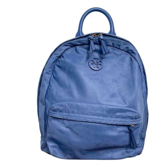 Tory Burch Ella Nylon Backpack Bag In Oceanside Light Blue School Purse 88368 main image 11